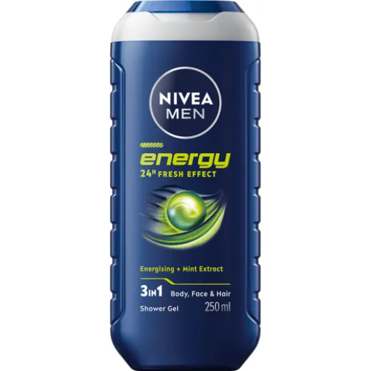 NIVEA MEN Duschtvål Energy Shower Gel 250 ml