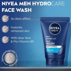 NIVEA MEN Protect & Care Deep Cleaning Face Wash 100 ml