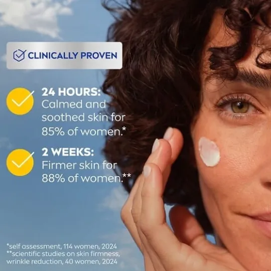 NIVEA Nattkräm Q10 Anti-Wrinkle Sensitive Soothing Night Cream 50 ml