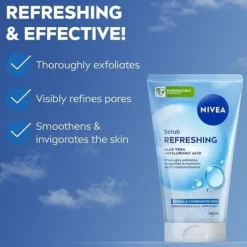 NIVEA Peeling Refreshing Exfoliating Scrub 150 ml