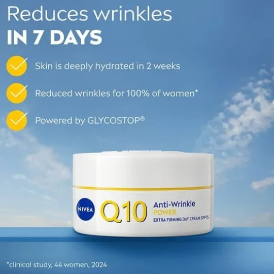 NIVEA Q10 Anti-Wrinkle Power Extra Firming Day Cream 50 ml