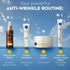 NIVEA Q10 Anti-Wrinkle Power Multi Protective Day Cream 50 ml