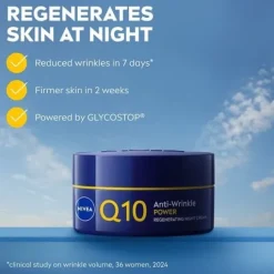 NIVEA Q10 Anti-Wrinkle Power Regenerating Night Cream 50 ml