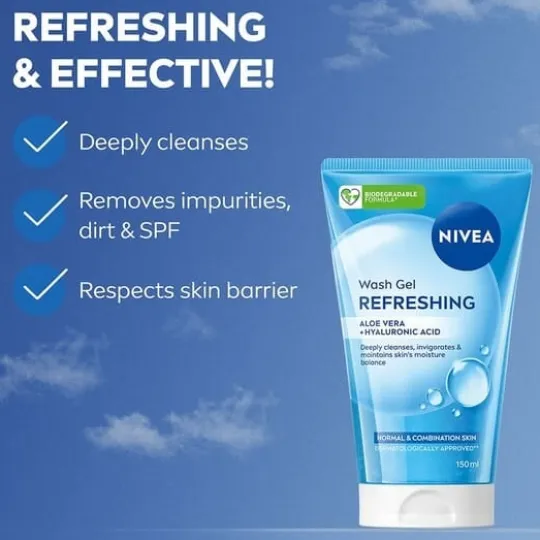 NIVEA Refreshing Wash Gel 150 ml
