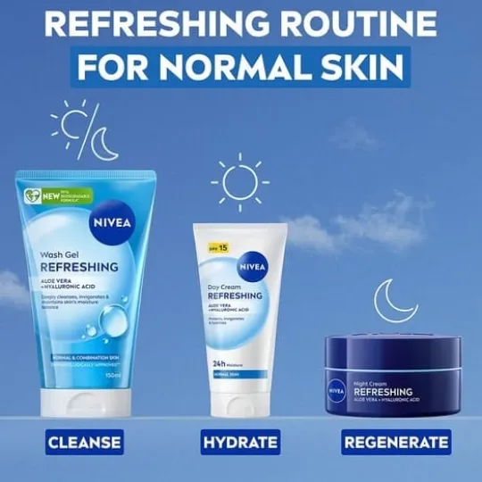 NIVEA Refreshing Wash Gel 150 ml