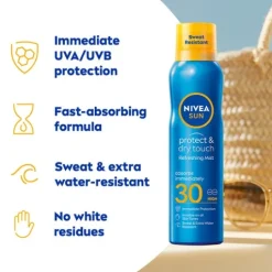 NIVEA SUN Protect & Dry Touch Sun Mist SPF30 200 ml