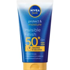 NIVEA SUN Protect & Moisture Invisible Finish Lotion SPF50+ 150 ml
