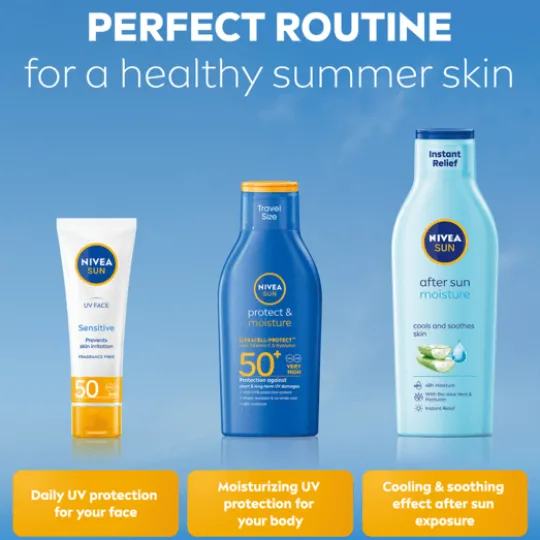NIVEA SUN Protect & Moisture Sun Lotion SPF50+ 100 ml