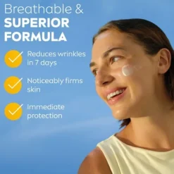 NIVEA SUN Solskydd ansikte UV Face Anti-Age Q10 SPF50+ 40 ml