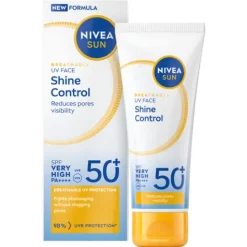 NIVEA SUN Solskydd ansikte UV Face Shine Control SPF50+ 40 ml