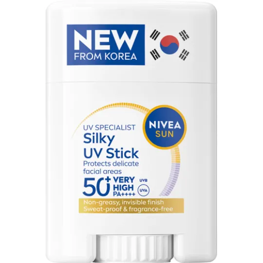 NIVEA SUN Solskydd UV Face Specialist Silky UV Stick SPF50+ 15 g