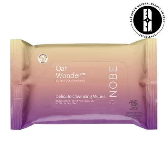 NOBE Oat Wonder Delicate Cleansing Wipes 25 st