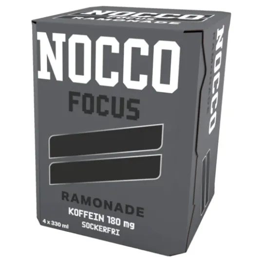 NOCCO Focus Ramonade 330 ml 4-pack