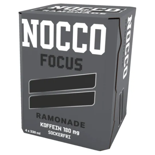 NOCCO Focus Ramonade 330 ml 4-pack