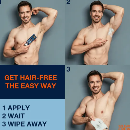 No Hair Crew Body Hair Removal Cream 200 ml