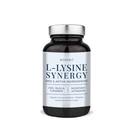 Nordbo L-Lysine Synergy 90 kapslar