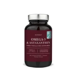 Nordbo Omega-3 & Astaxanthin 90 kapslar