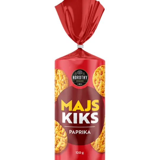 Nordthy Majskex Paprika 120 g
