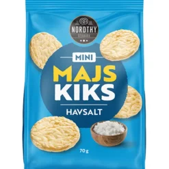 Nordthy Minimajskex Havssalt 70 g