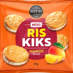 Nordthy Miniriskex med Mangosmak 45 g