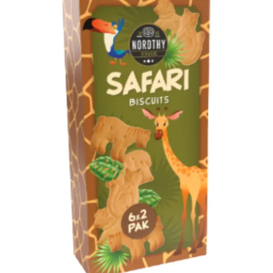 Nordthy Safari Biscuit Plain Barnkex 175 g