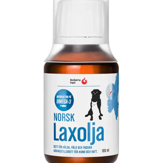 Norsk Laxolja för Hund & Katt 100 ml