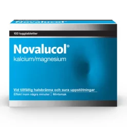 Novalucol, tuggtablett 100 st