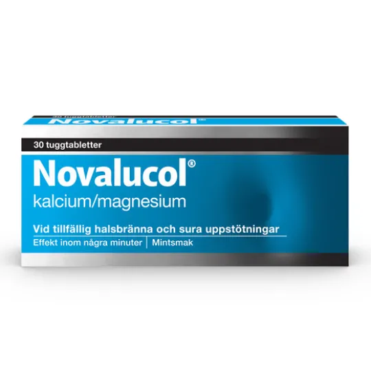 Novalucol, tuggtablett 30 st