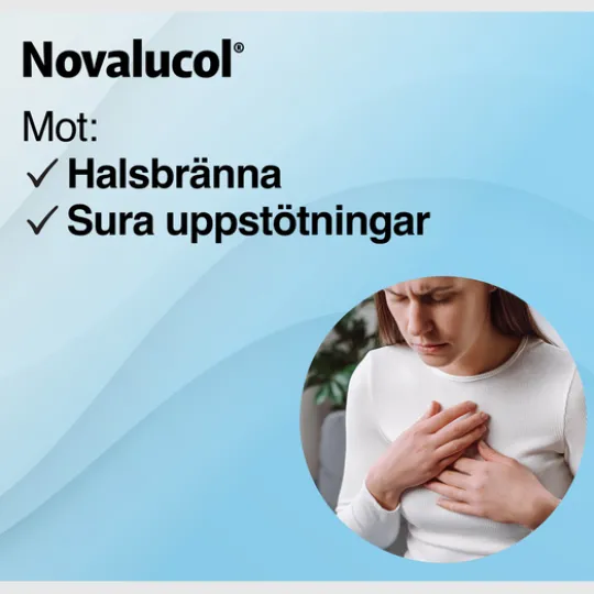 Novalucol, tuggtablett 30 st