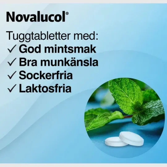 Novalucol, tuggtablett 30 st