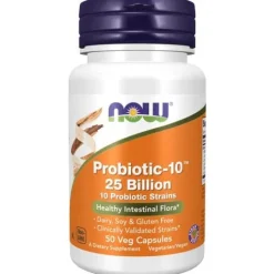 NOW Probiotic-10 25 Billion 50 kapslar