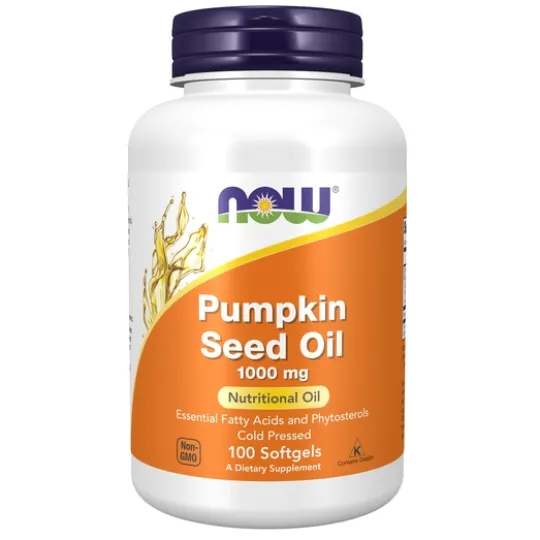 NOW Pumpkin Seed Oil 1000 mg 100 kapslar