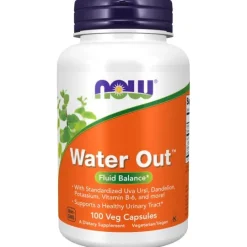 NOW Water Out kapslar 100 st