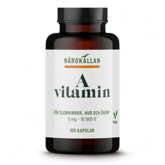 Närokällan A-vitamin 100 kapslar