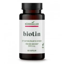 Närokällan Biotin 5000 mcg 90 kapslar