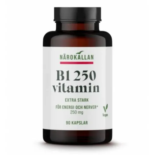 Närokällan B1 250 mg 90 kapslar