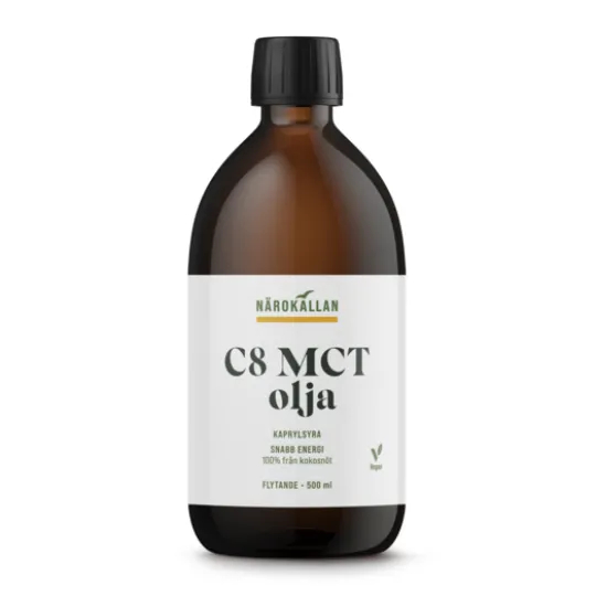 Närokällan C8 MCT olja 500 ml