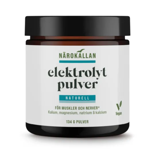 Närokällan Elektrolytpulver Naturell 134 g