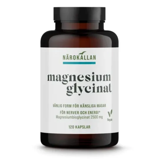 Närokällan Magnesiumglycinat 120 kapslar