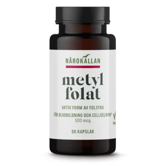Närokällan Metylfolat 90 kapslar