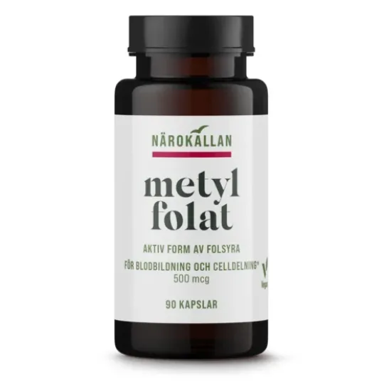 Närokällan Metylfolat 90 kapslar