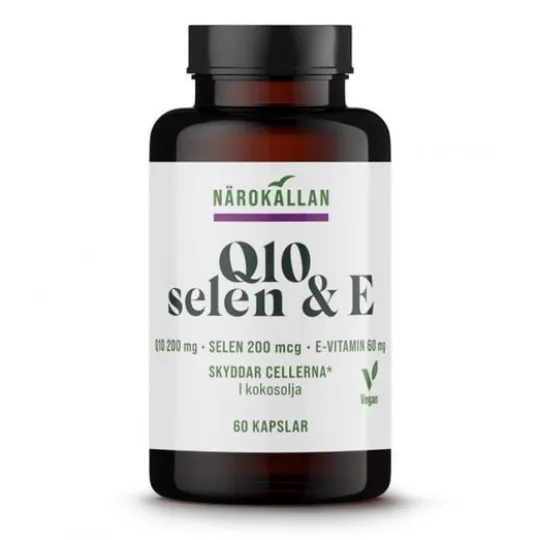 Närokällan Q10, Selen & E 60 kapslar