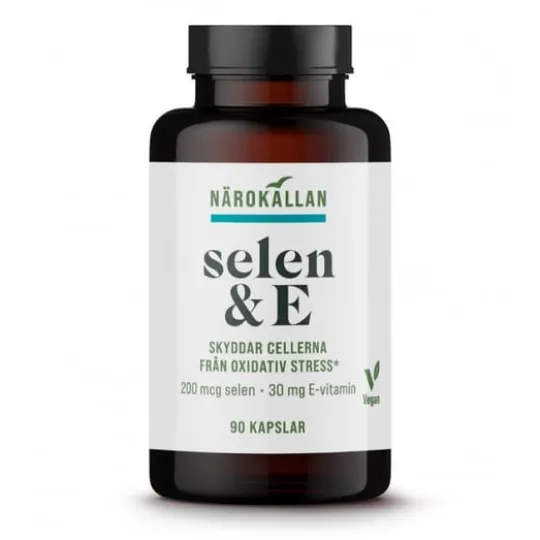 Närokällan Selen & E 90 kapslar