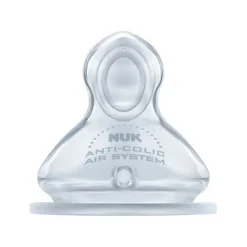 NUK First Choice+ Flasknapp Silikon 6-18m M 2-pack