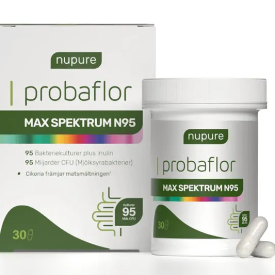 Nupure Probaflor MAX Spektrum N95 30 kapslar