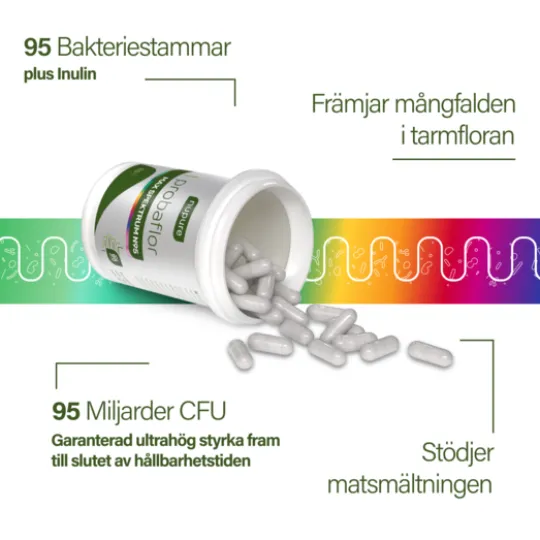 Nupure Probaflor MAX Spektrum N95 30 kapslar