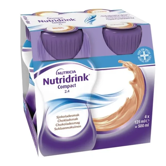 Nutridrink Compact Choklad 4 x 125 ml