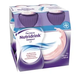 Nutridrink Compact Jordgubb 4 x 125 ml