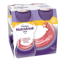 Nutridrink Jucy Jordgubbsmak 4 x 200 ml