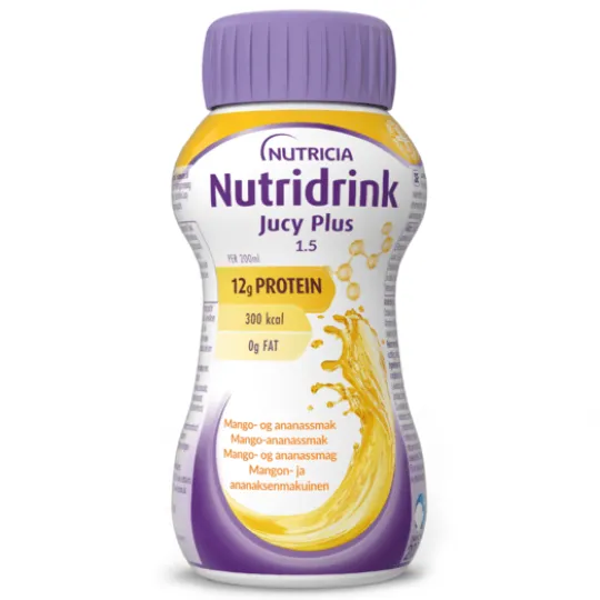 Nutridrink Jucy Plus Mango-Ananas 4 x 200 ml